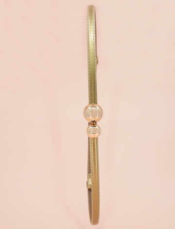 Cinturón fino Silverio oro
