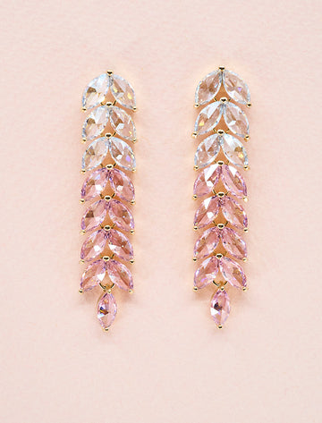 ZIRCONIA BRANCH EARRINGS