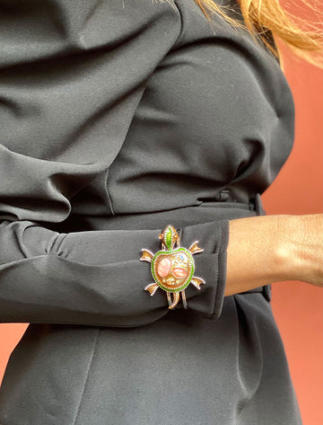 Brazalete Escultura Tortuga