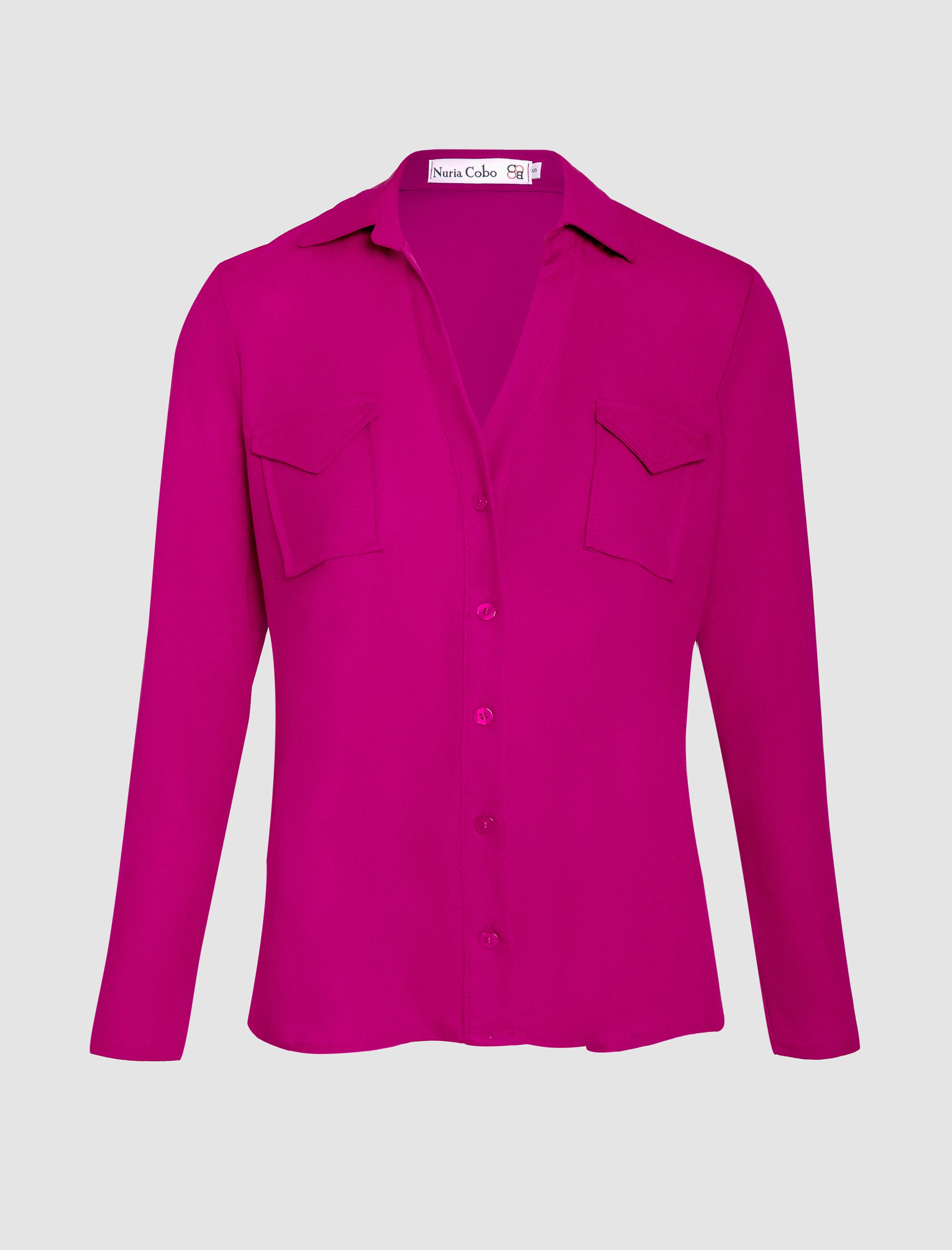 Camisa de viscosa para todo buganvilla