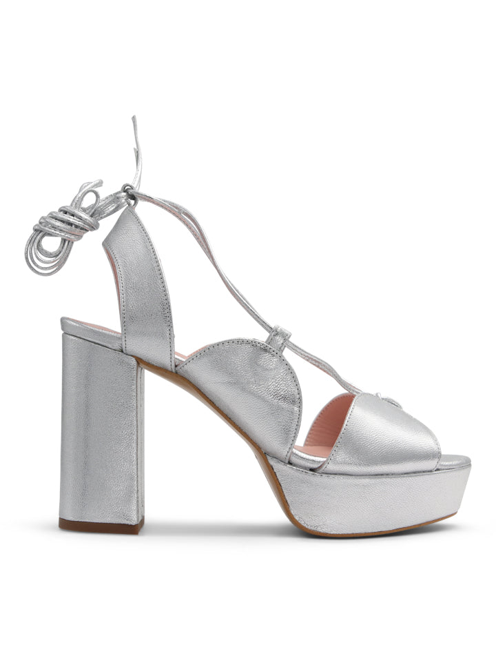 SUPER STYLISH SILVER SANDAL