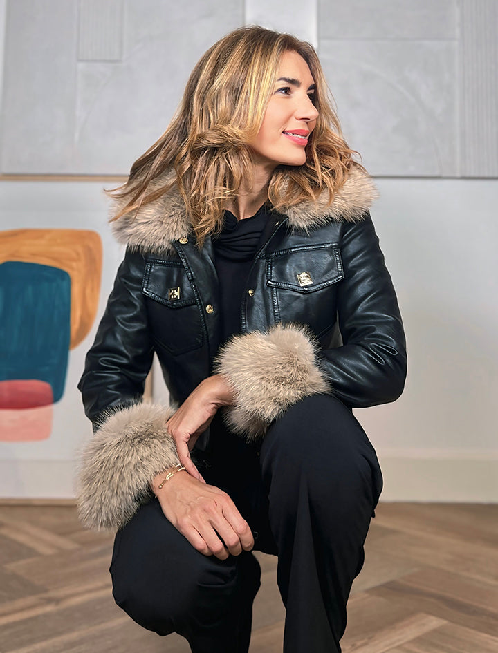 Chaqueta ideal desmontable negra