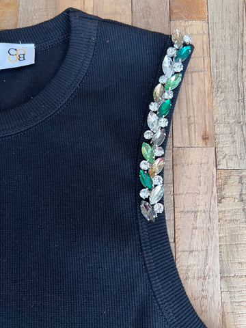 BLACK JEWEL T-SHIRT