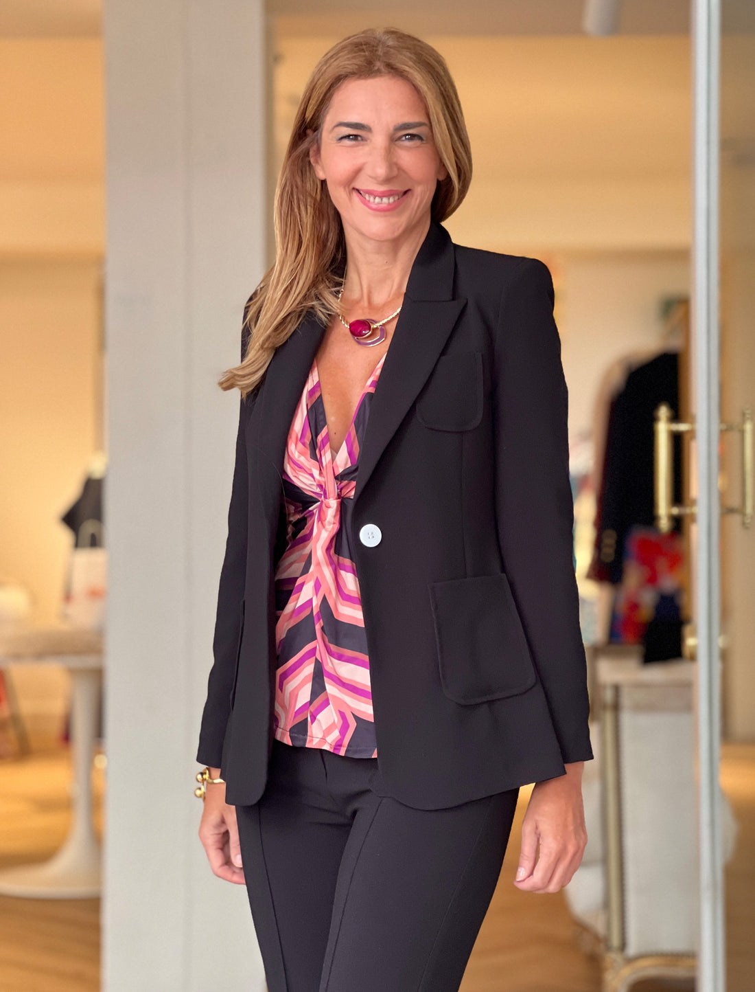 Chaqueta Ideal entallada chic