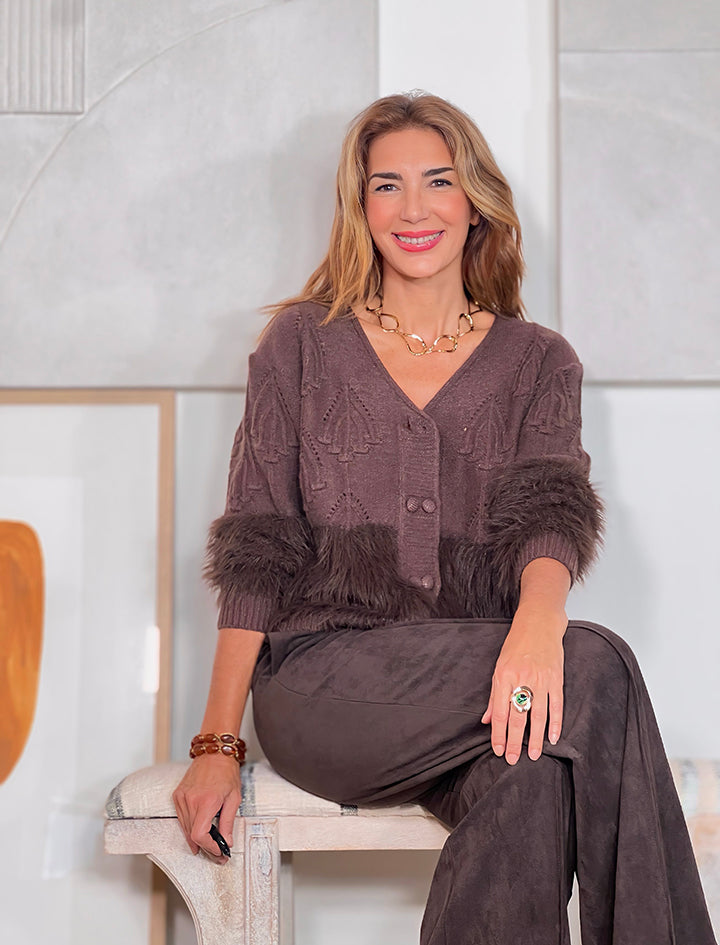 Rebeca pull muy soft chocolate ÚLTIMA S – Nuria Cobo