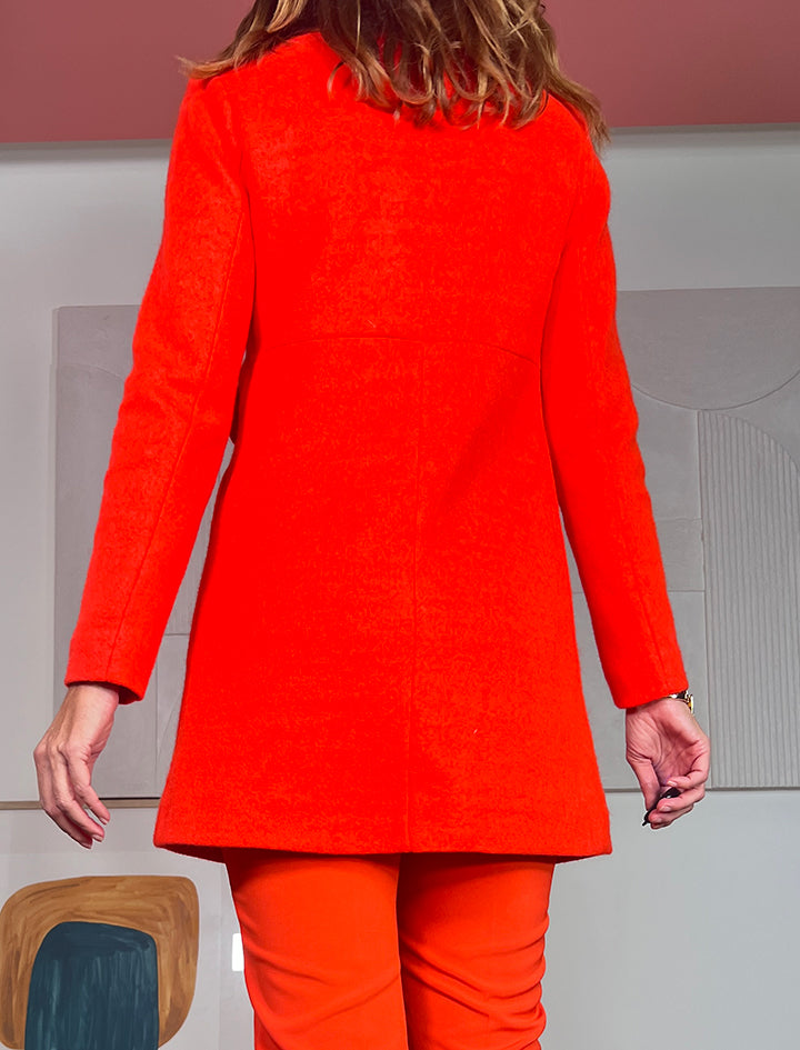 Abrigo ideal superfavorecedor coral