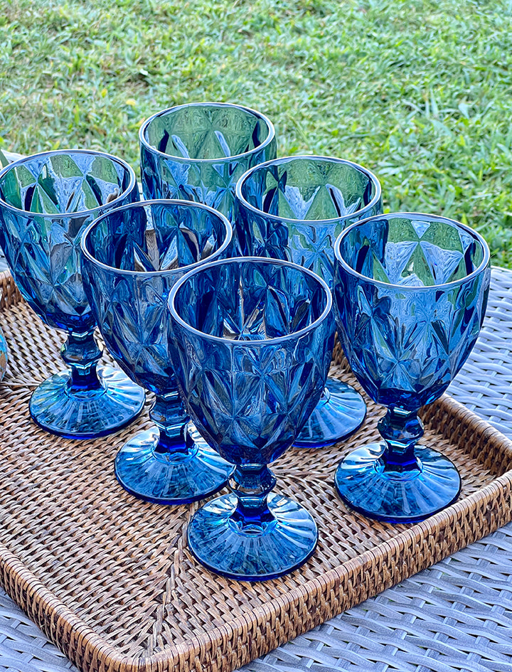 COPAS AGUAMARINAS (SET 6)