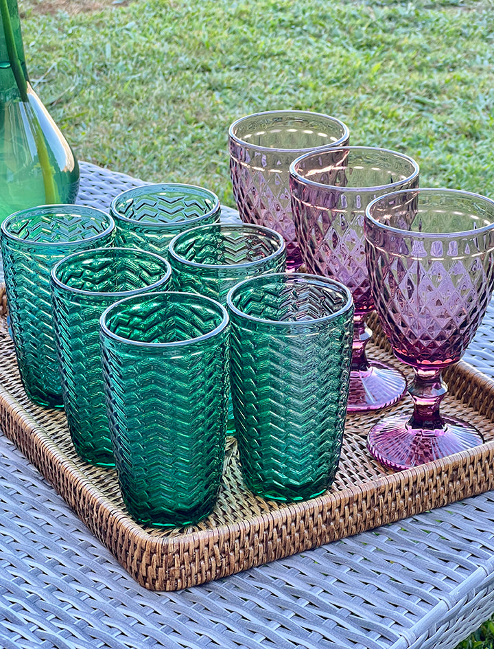 VASOS ESMERALDA (SET 6)