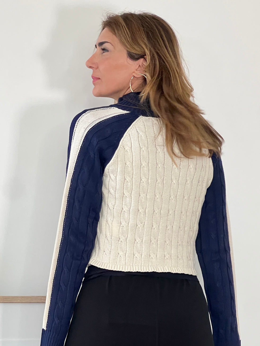 Pull cremallera navy-Comodidad y Estilo Moderno