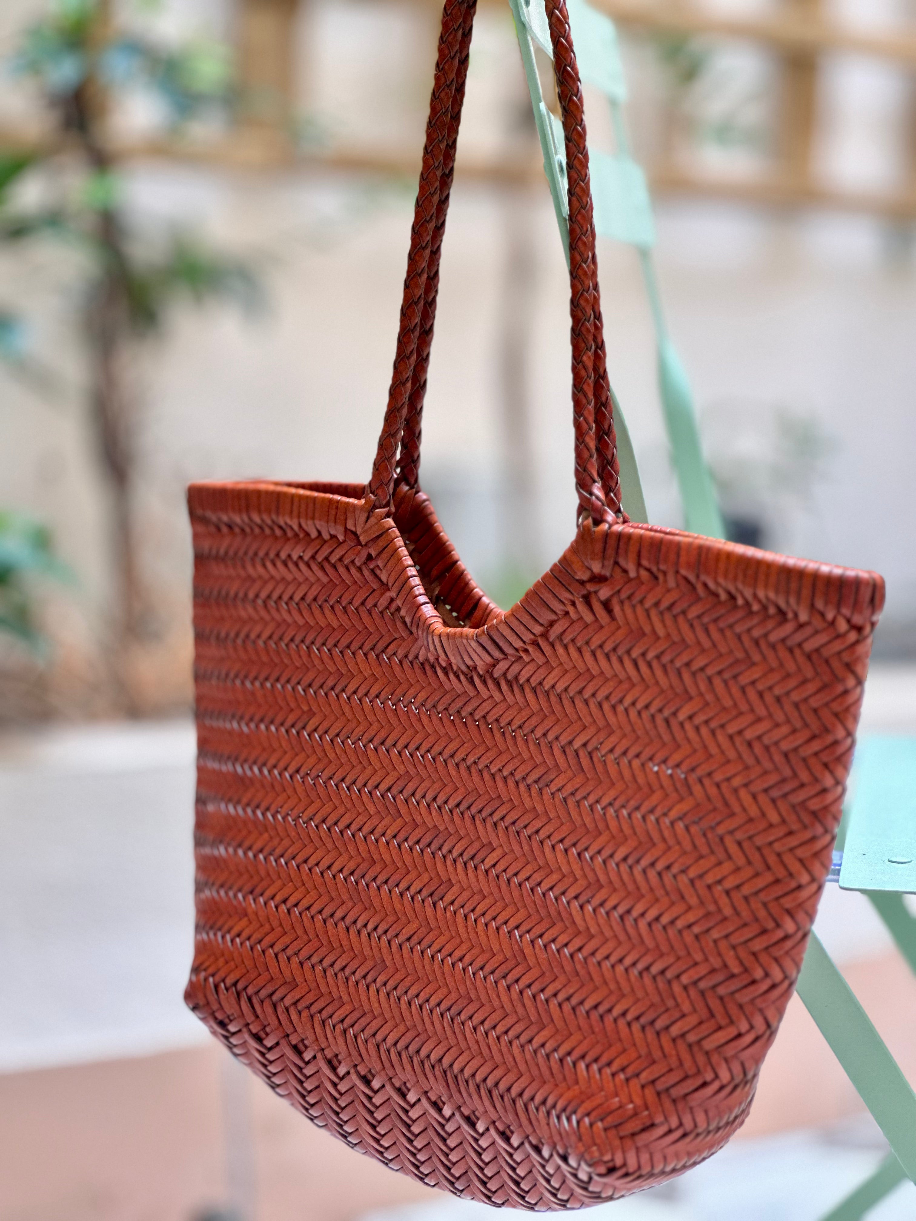 Bolso de piel Mafalda camel