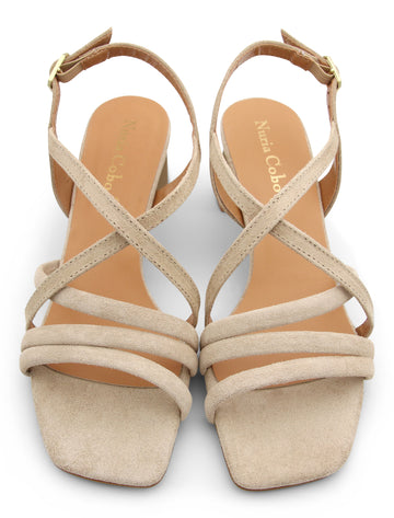 Sandalia Angela beige