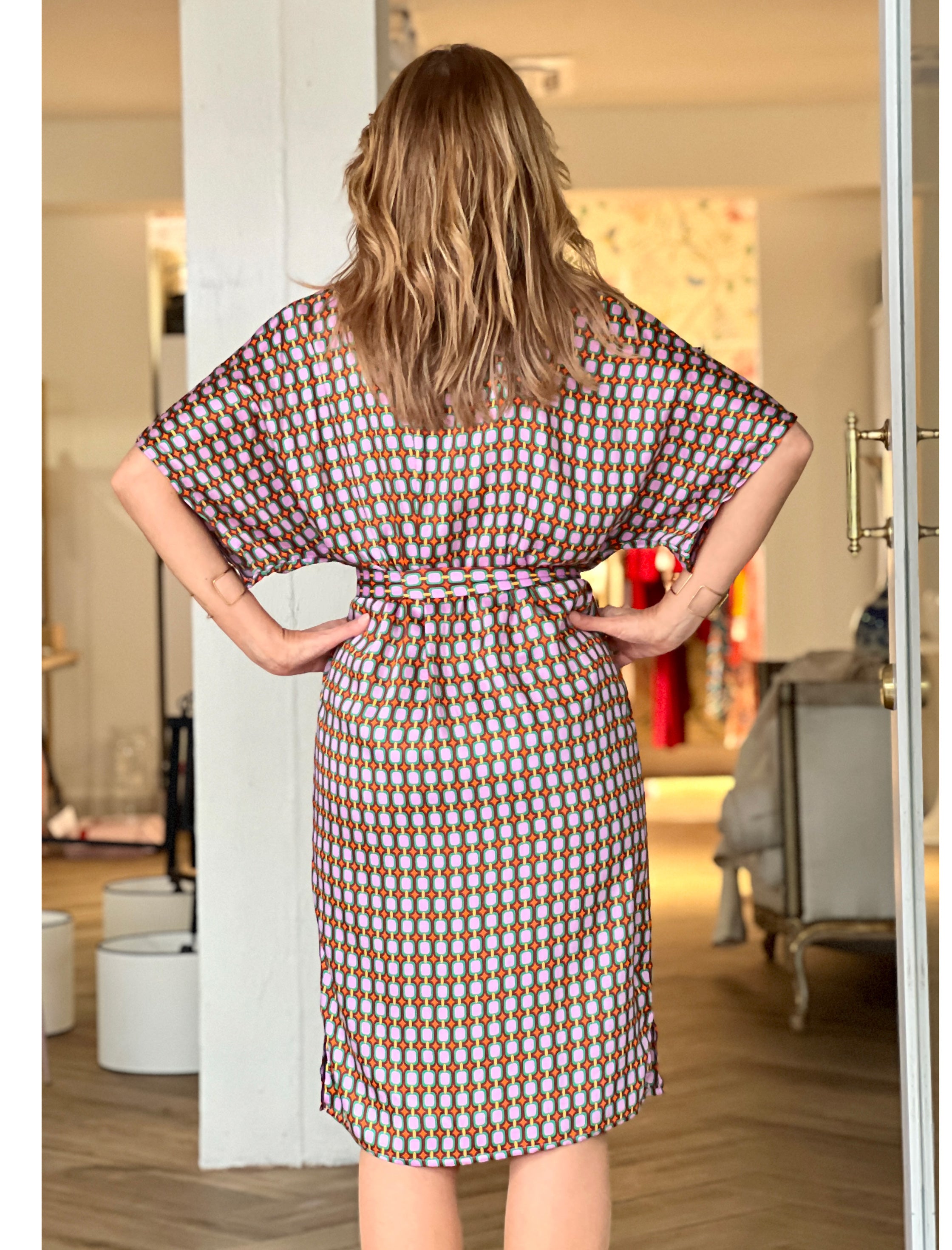 Vestido Kaftán de viscosa fabuloso