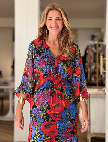 Vestido chic Flowers