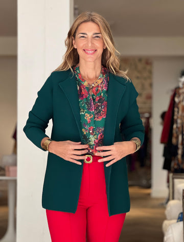 Cardigan delicioso verde