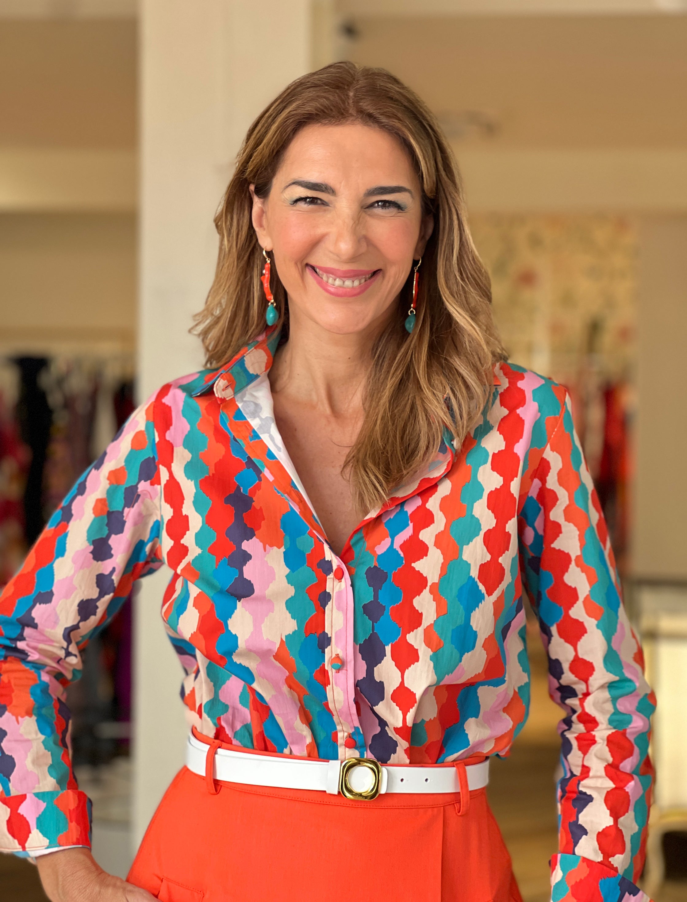 Pendientes paisaje marino