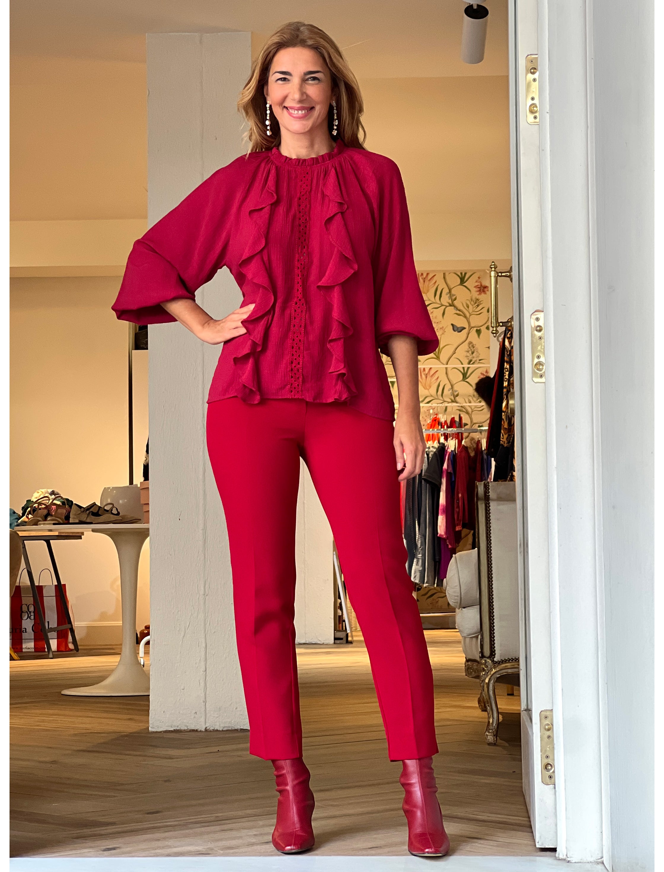 Pantalón Para Todo marsala