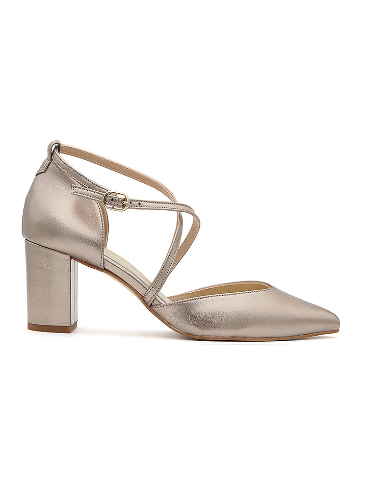 Sandalia Clara Bronce