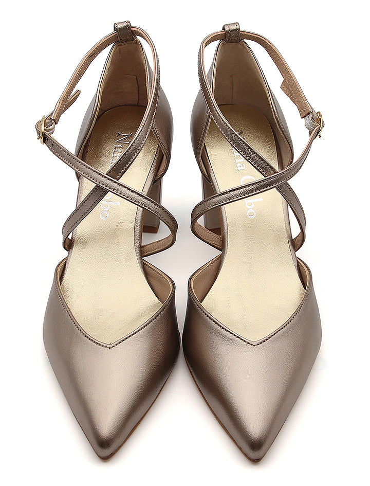 Sandalia Clara Bronce