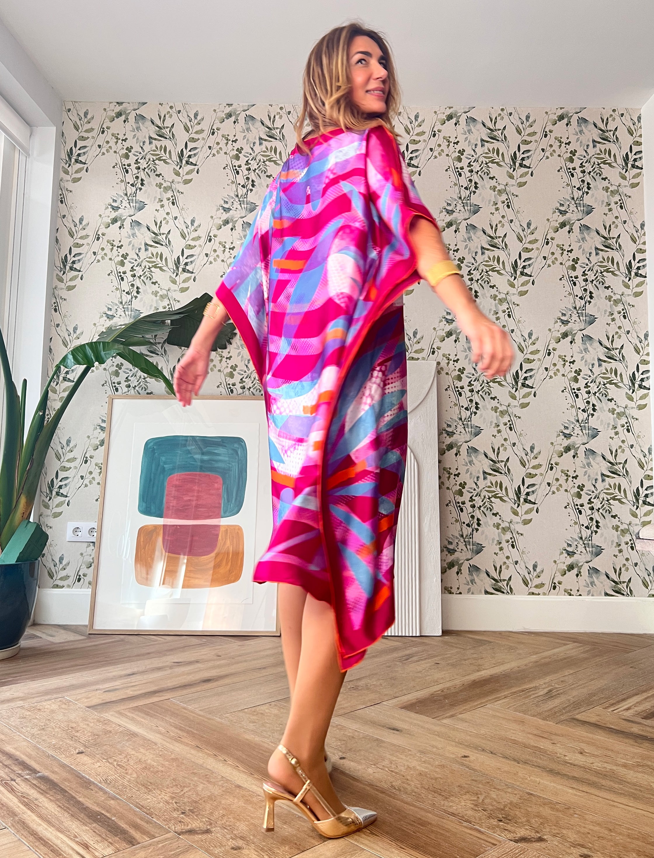 Vestido de seda Valerie