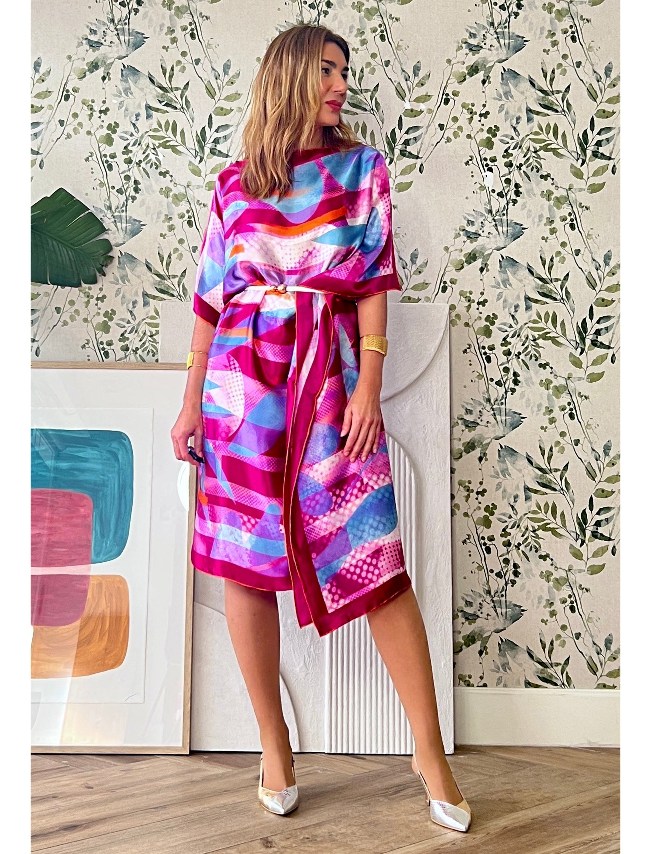 Vestido de seda Valerie