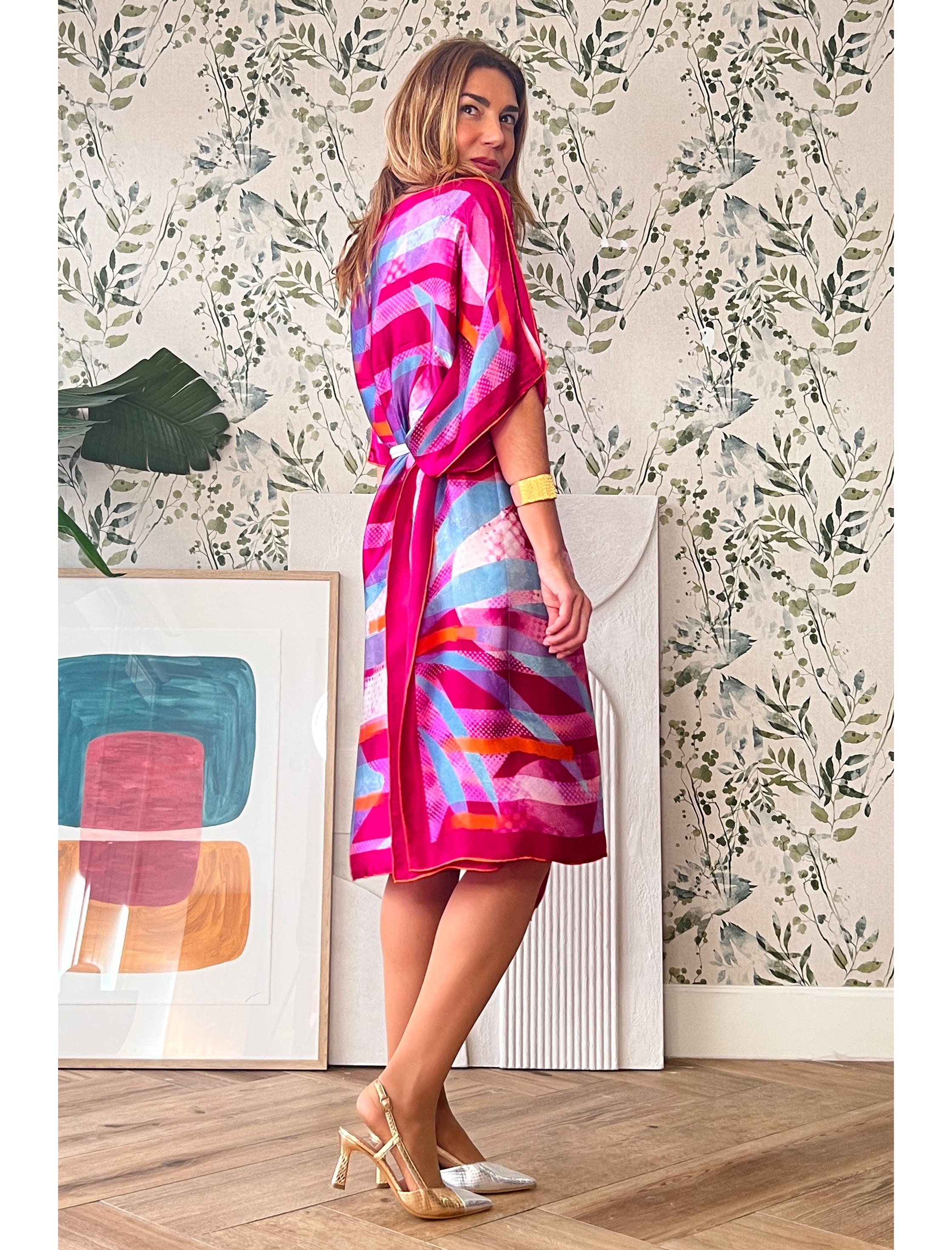 Vestido de seda Valerie