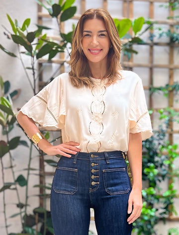 Camisa romantica
