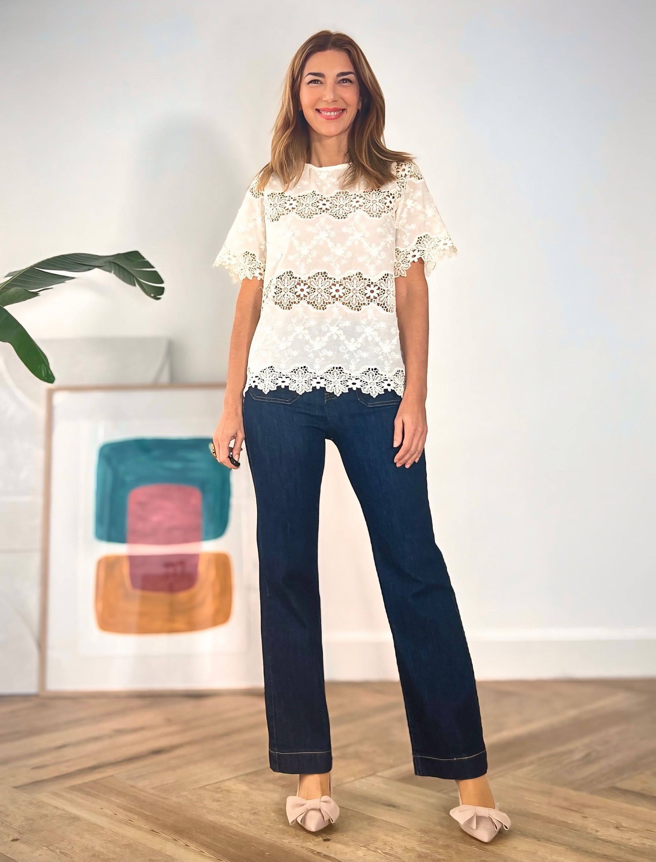 Salón bonito Clara Taupe