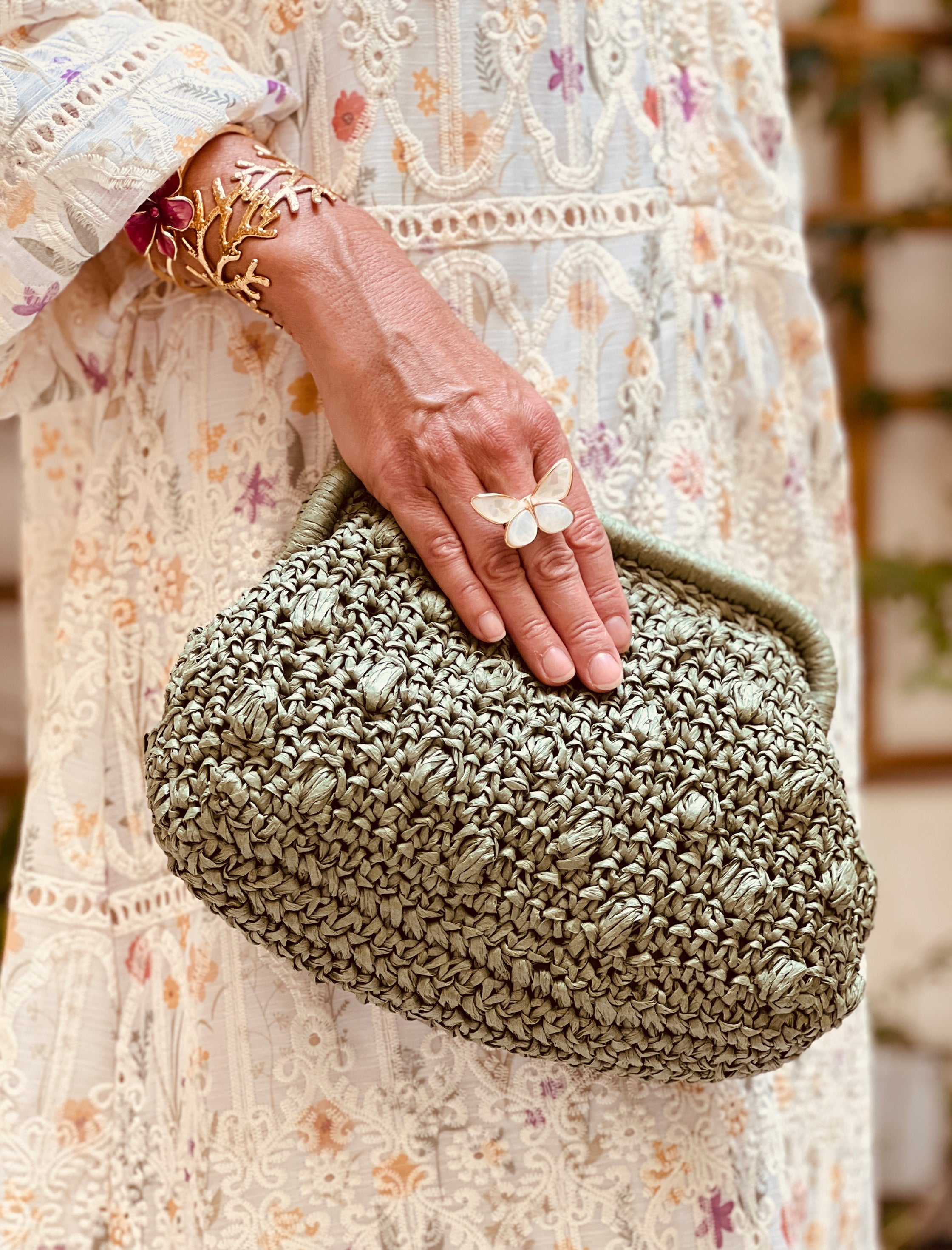 BOLSO NATURAL CHIC VERDE