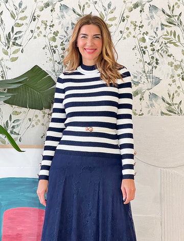 Pullover marinero