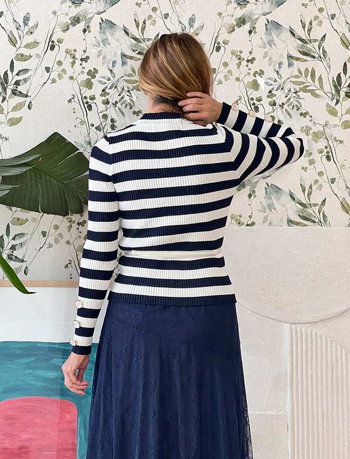 Pullover marinero