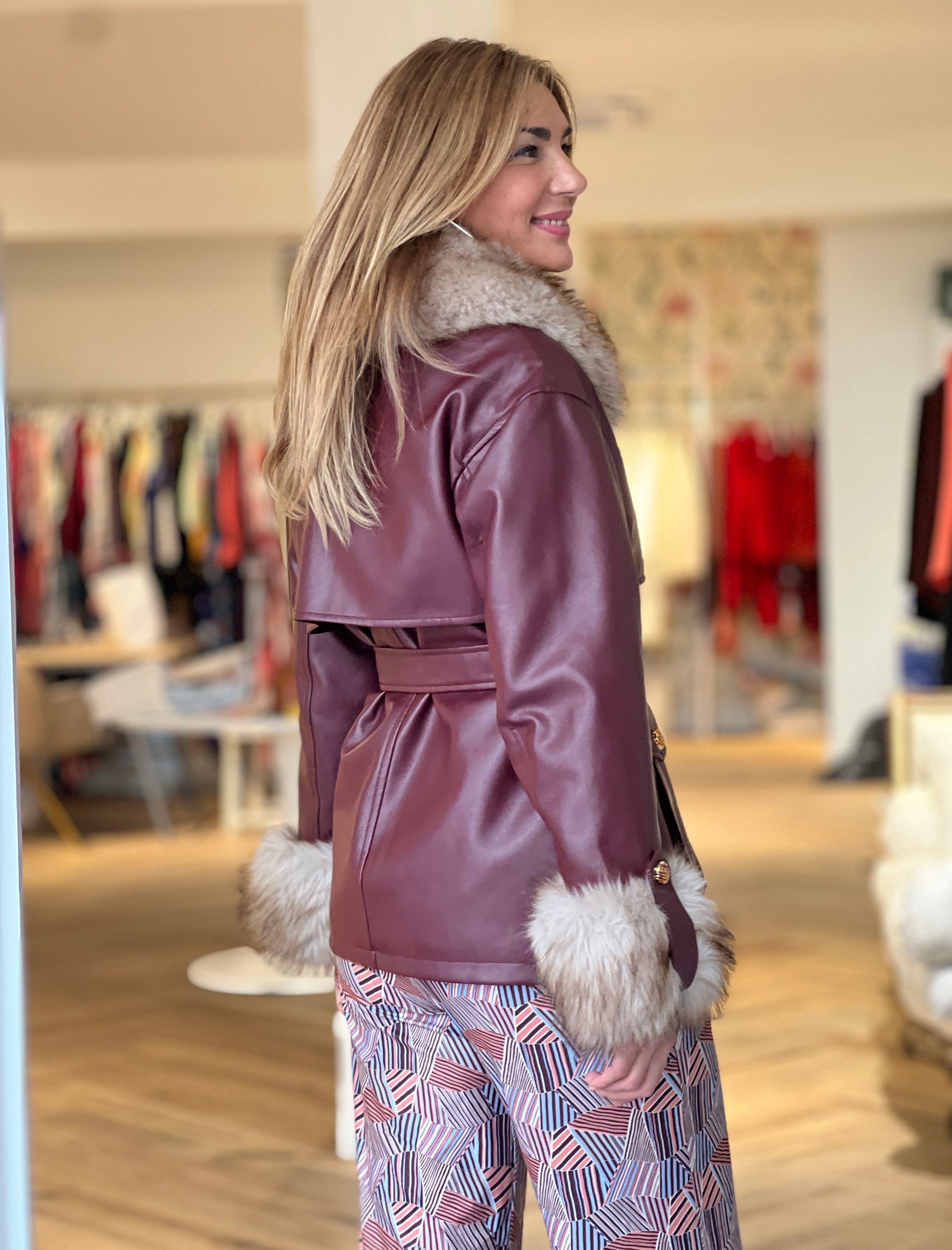 Chaqueta parka maravillosa desmontable