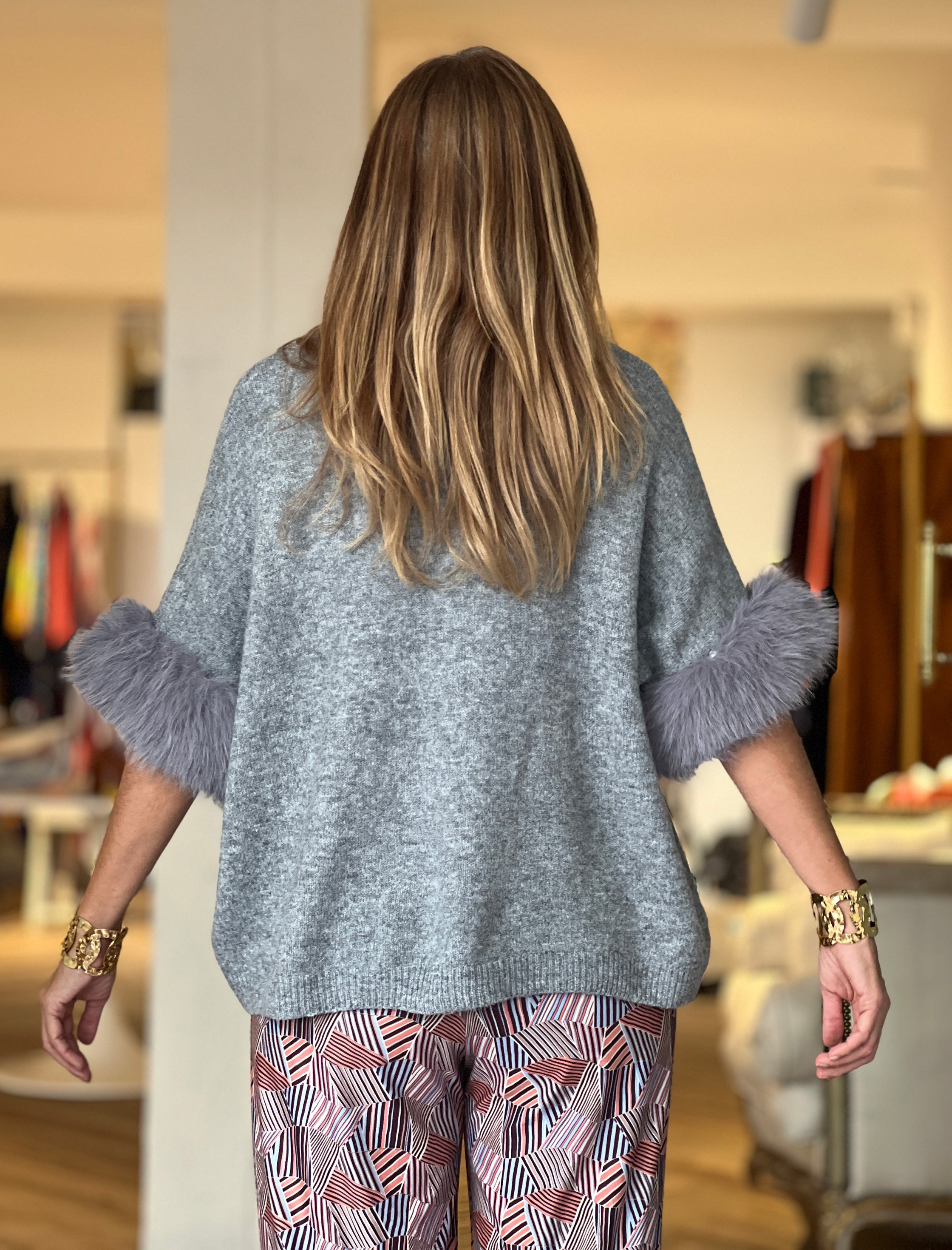 Jersey glamour Gris