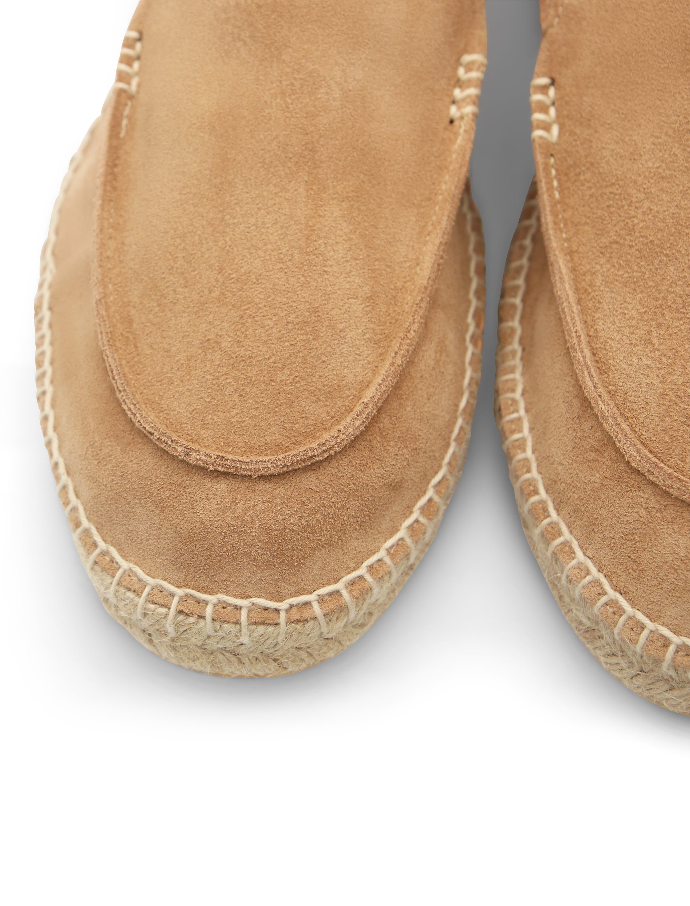 Alpargata de hombre mocasín chic camel