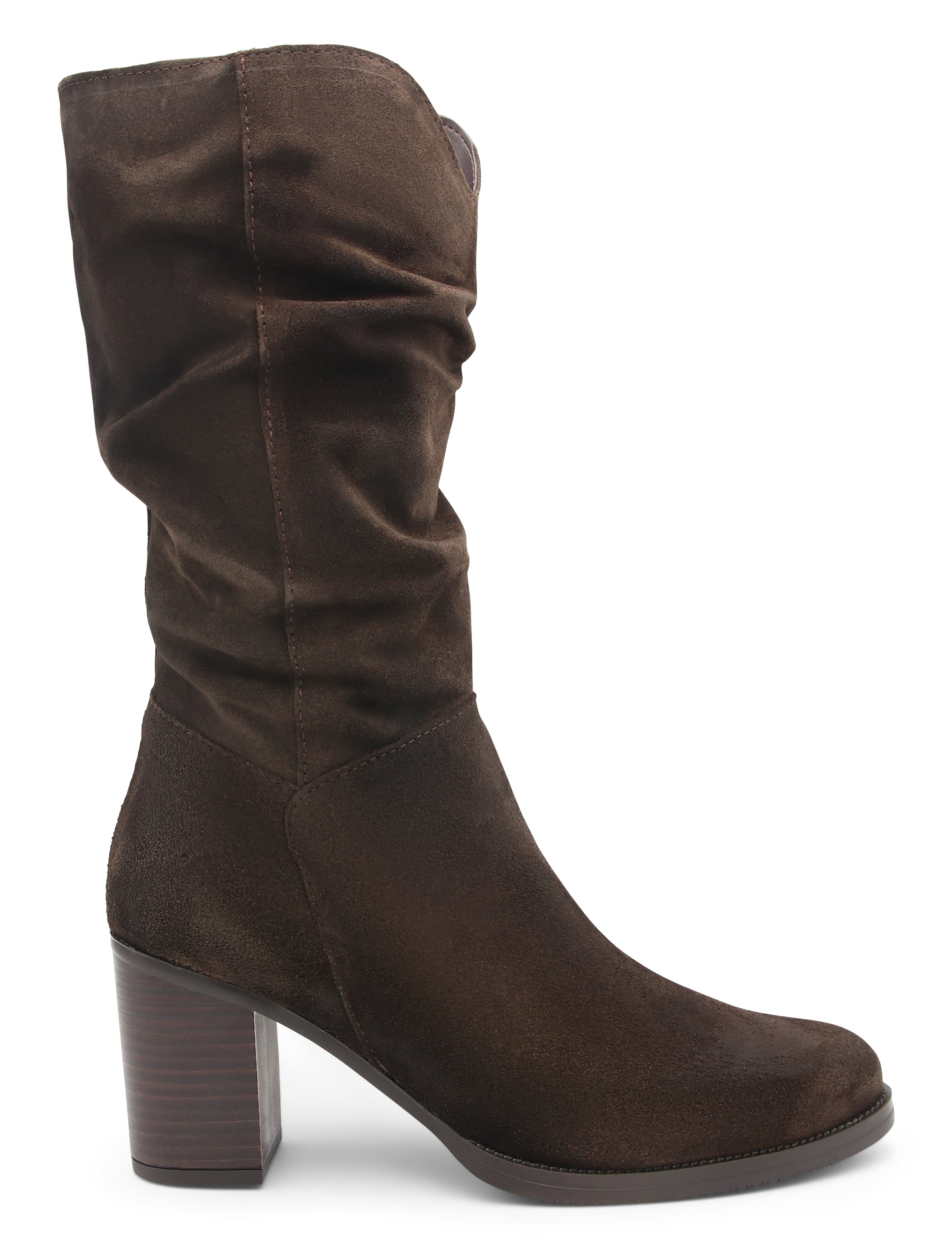 Bota chic Elle marrón chocolate
