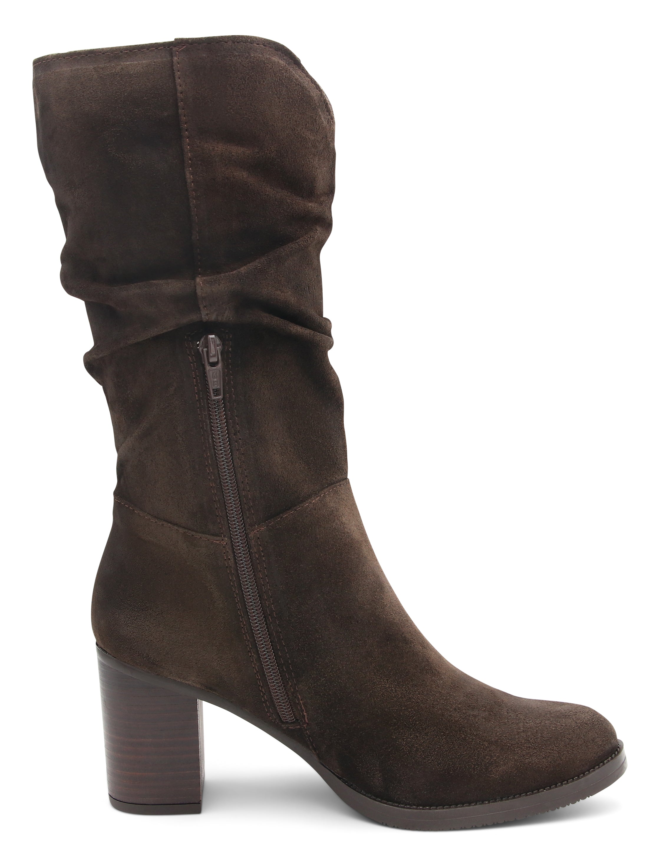 Bota chic Elle marrón chocolate