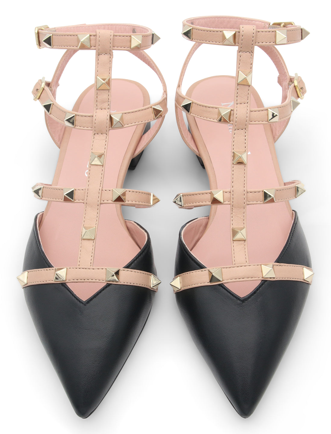 Sandalia increíble chic negro roca Nuria Cobo