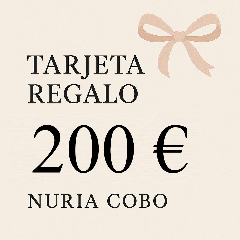 TARJETA REGALO Nuria Cobo