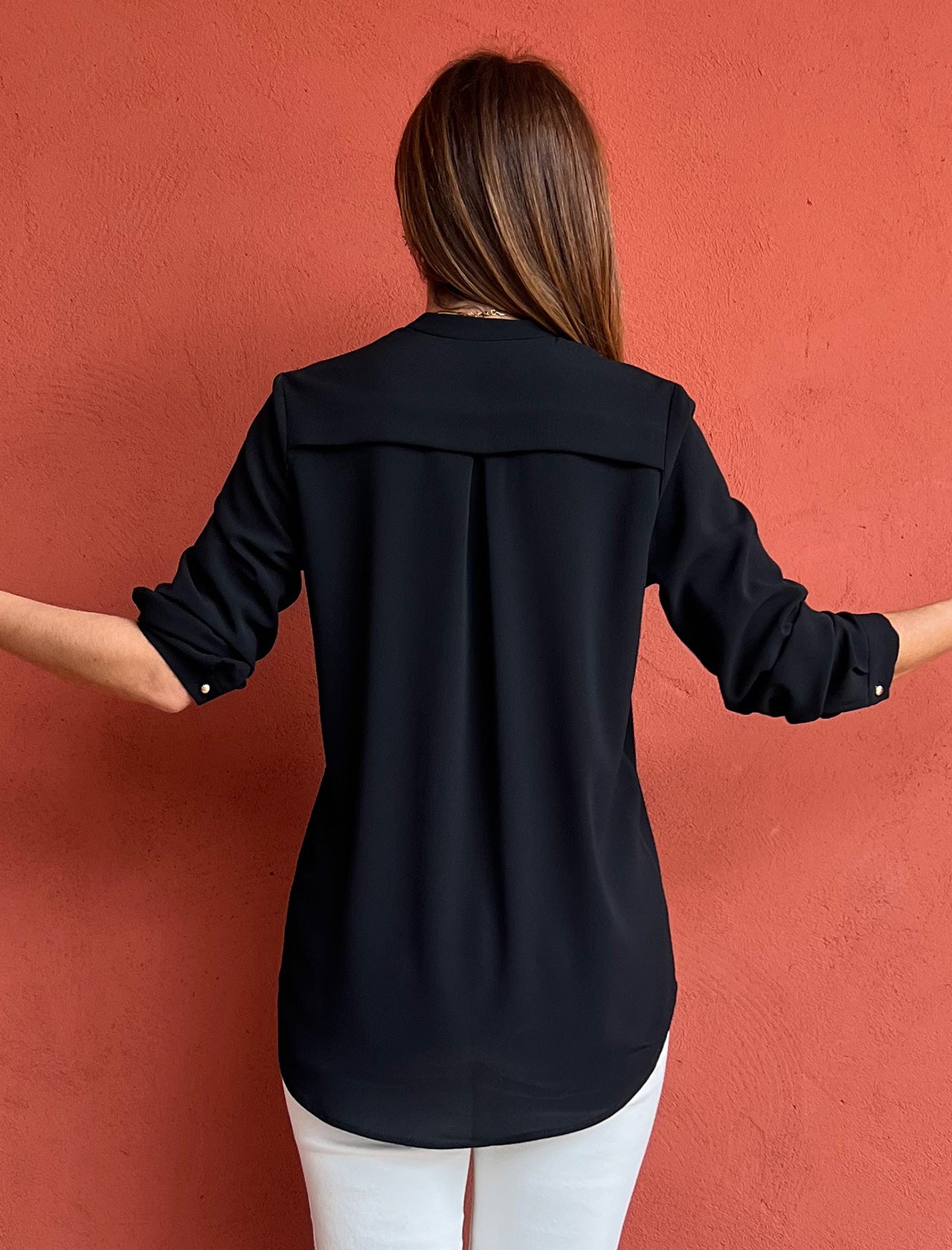 Flowy shirt Nati black