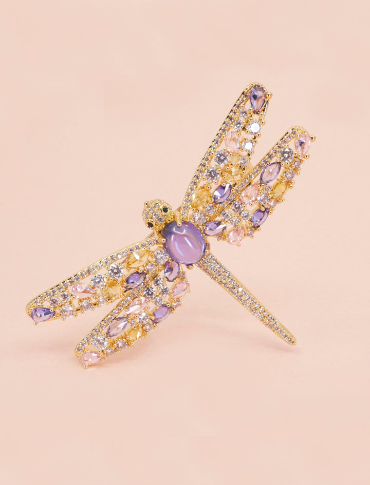 Marvelous Dragonfly Brooch