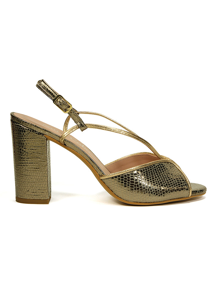 Sandalia Cristel estaño