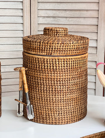 CUBITERA RATTAN PEQUEÑA