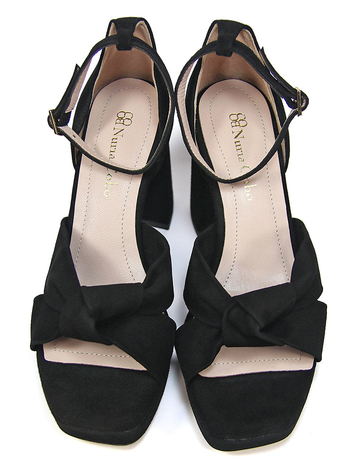 Sandalia Cloe Ante Negro