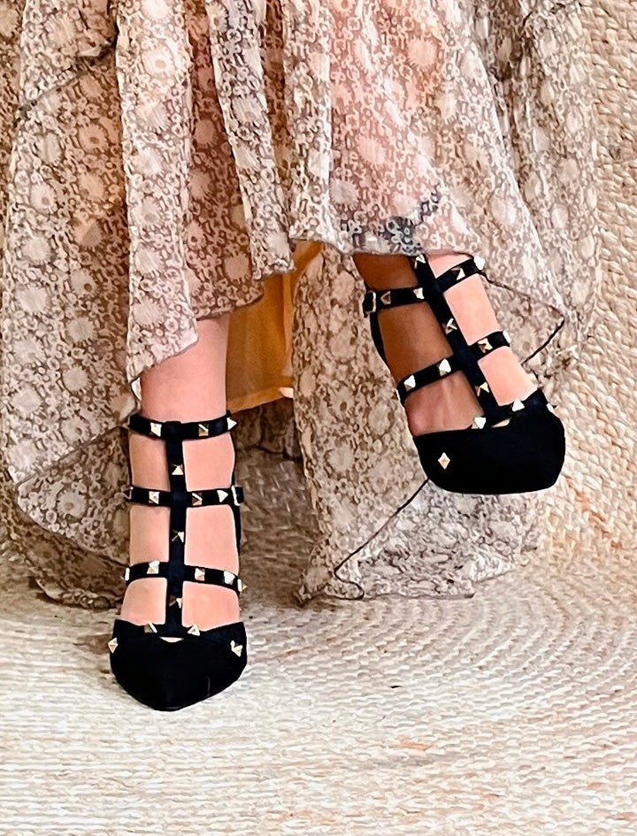 Sandalia charlotte negro