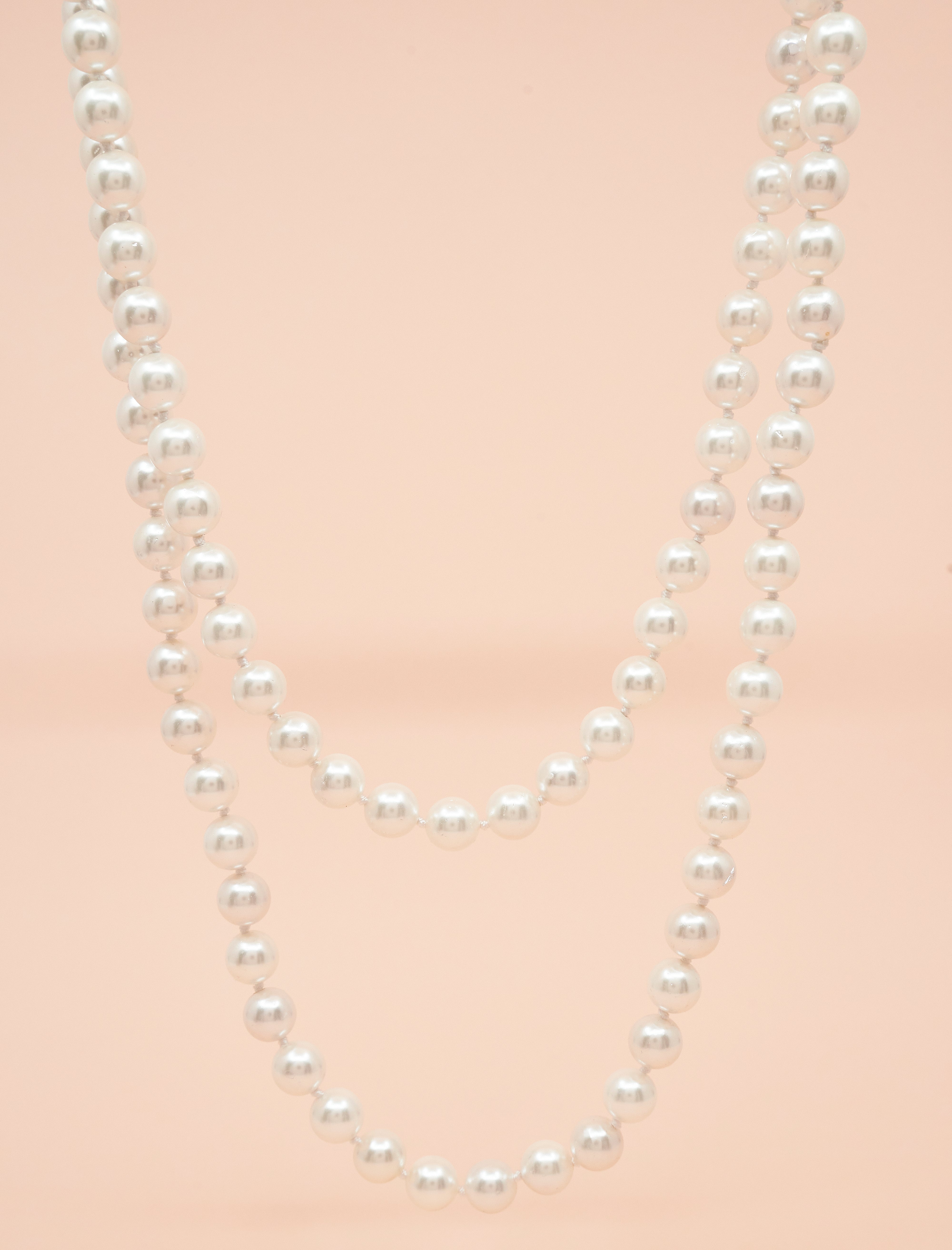 COLLAR PEARLS BLANCAS