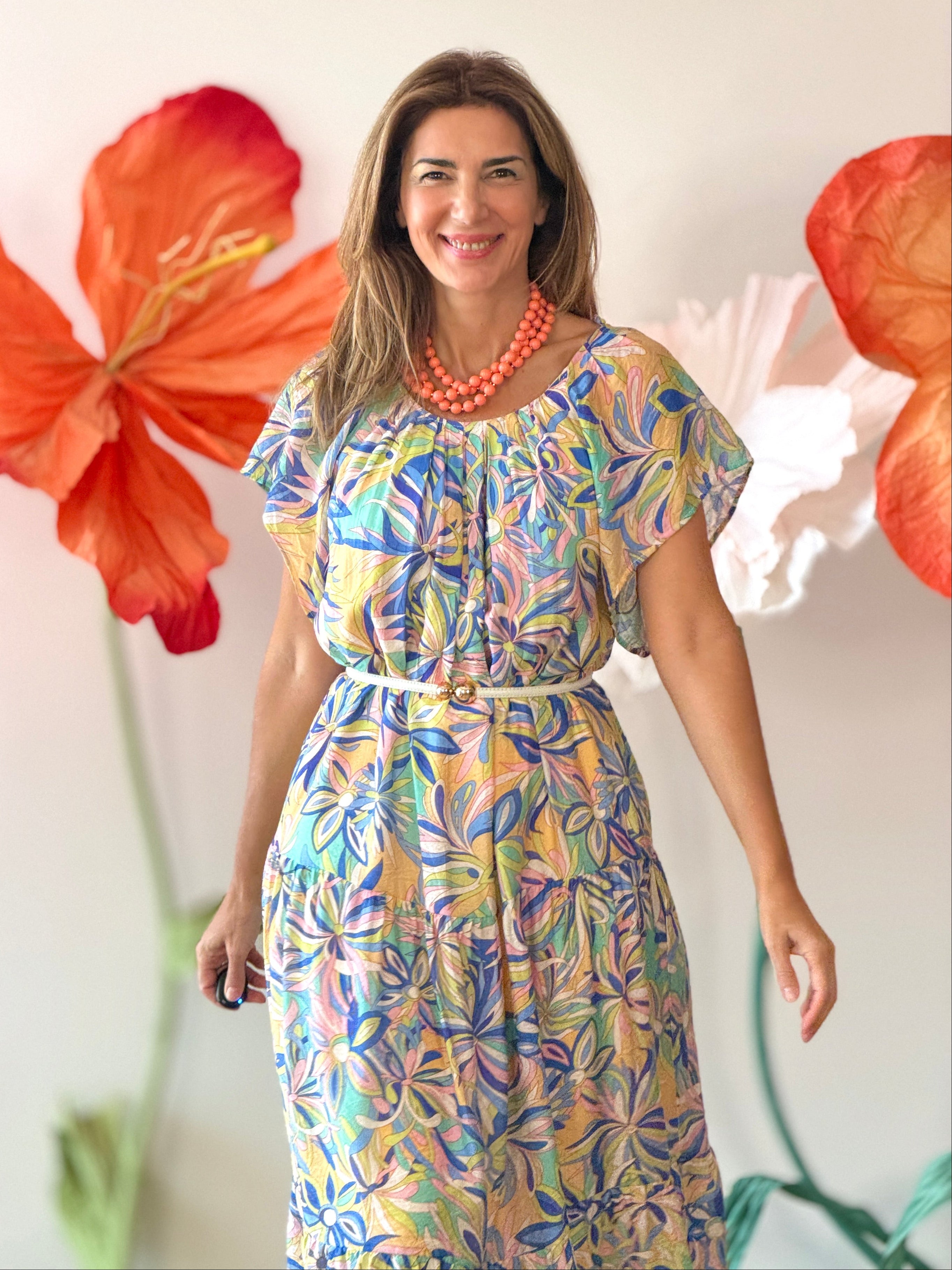 Long boho Sofia dress