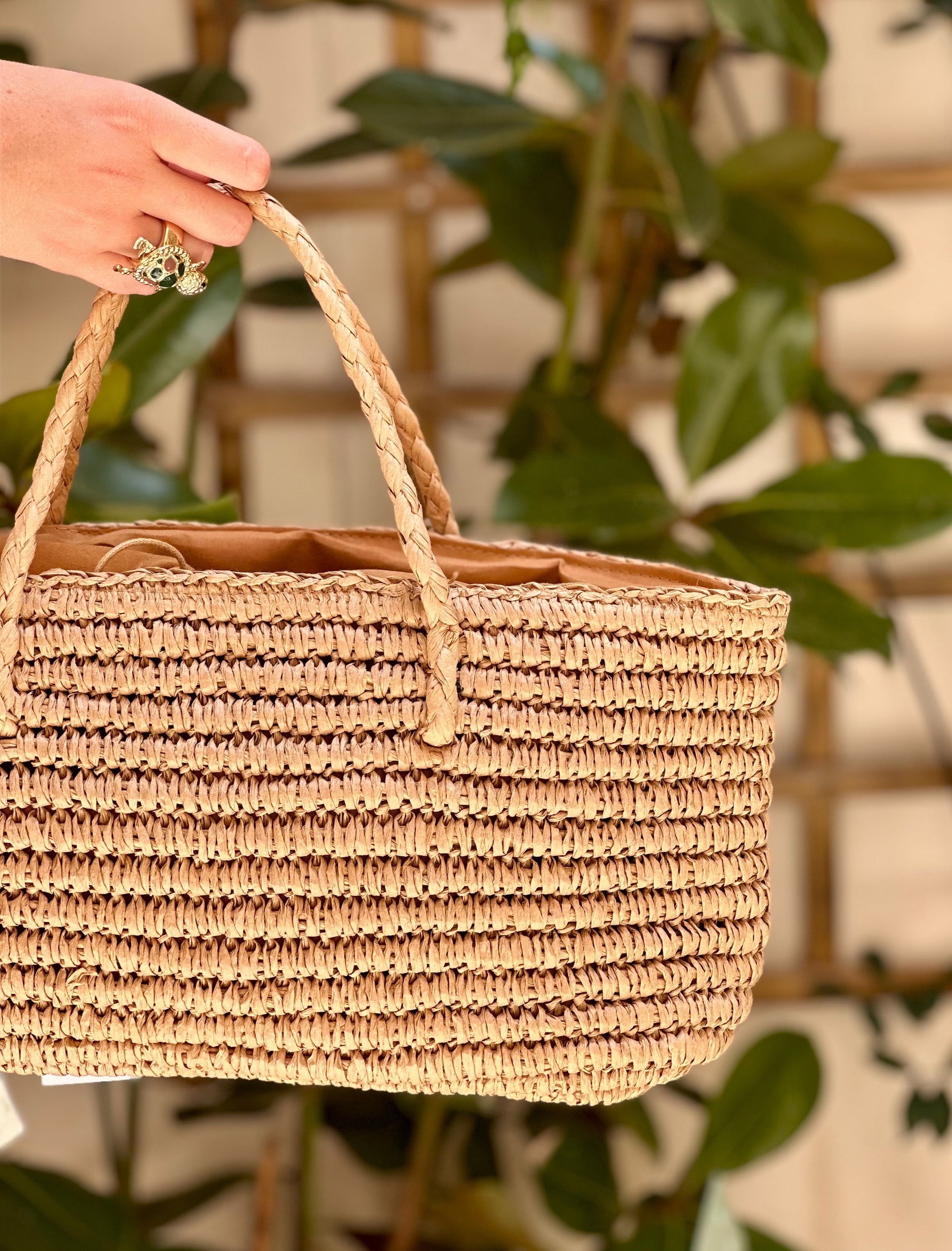 Bolso Mini shopping Natural