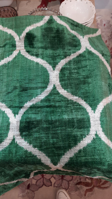 COJIN IKAT THÉ VERDE