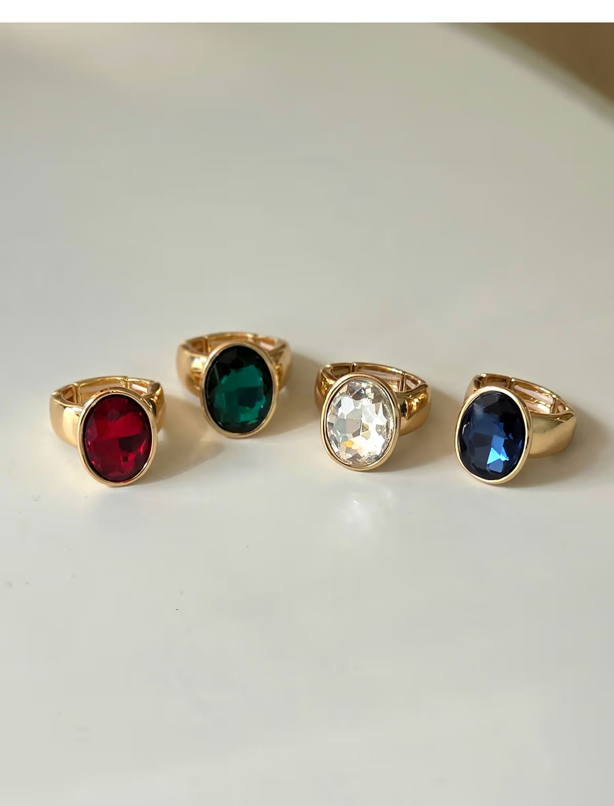 Anillo Zafiro azul