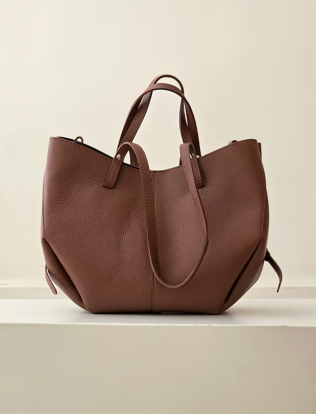 Bolso Shopper Marrón