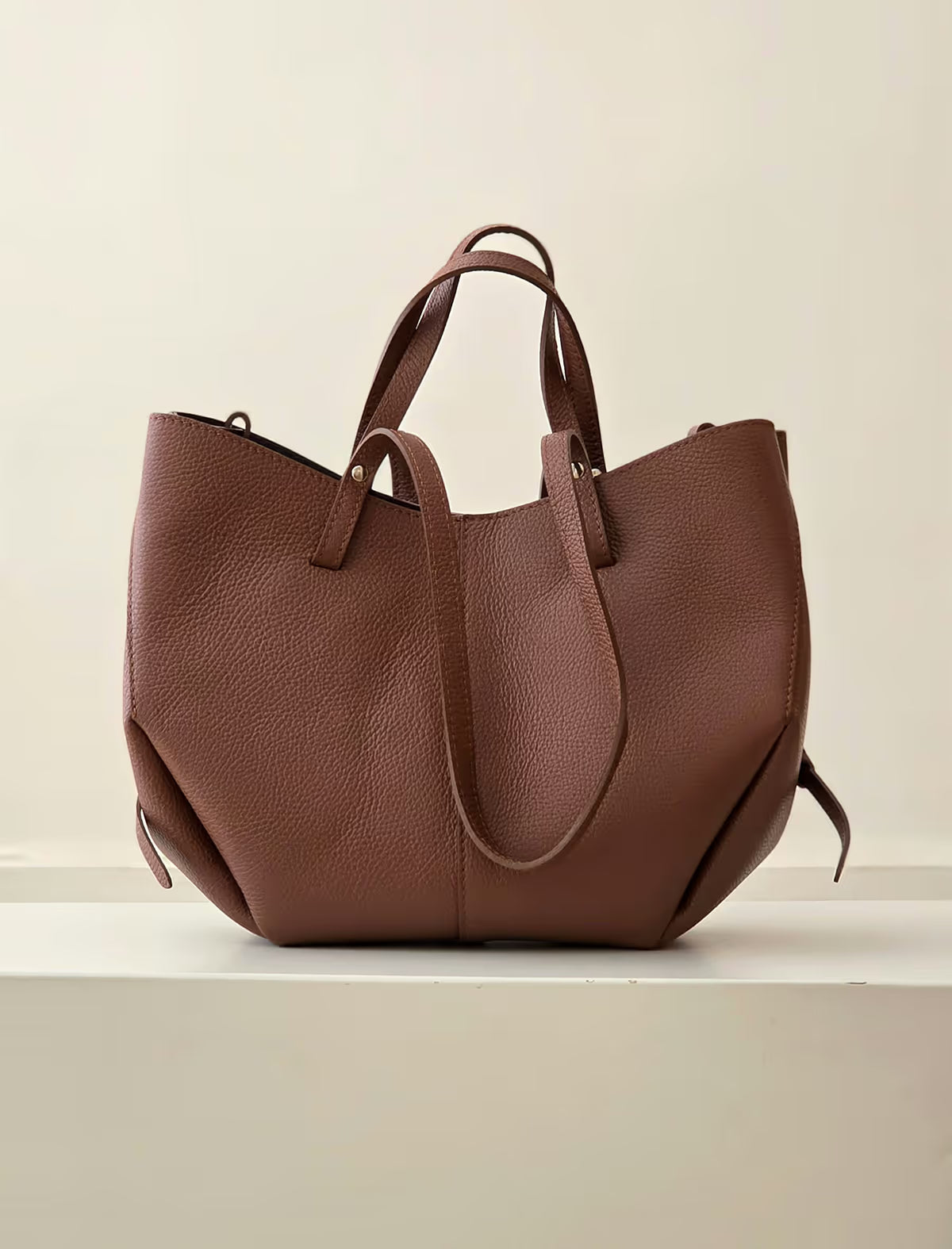 Bolso Shopper Marrón chocolate